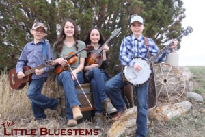 The Little Bluestems bring loads of energy and youthful enthusiasm to the festival stage.