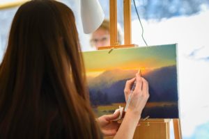 Meadowlark Country Club hosts Art in Action, a brunch, quick draw and auction, with all proceeds donated to the museum.