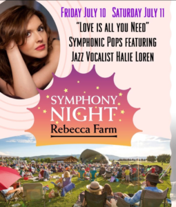 Glacier Symphony Orchestra and Chorale looks forward to hosting Symphony Night at Rebecca Farm in July.