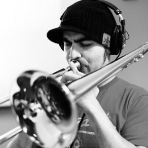 Award-winning composer, trombonist and educator Nate Kimball is a graduate of the University of Nevada Las Vegas Jazz Program and performs full time as the trombonist and assistant musical director with Cirque du Soleil’s Zumanity.