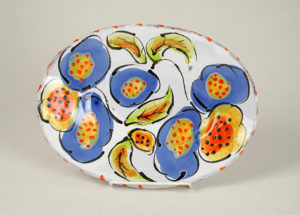 Ceramic Plate by Helena artist Sarah Jaeger