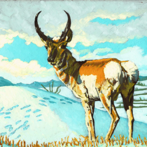Painter Chris Turbuck is a new contributor to the Bozeman MADE fair. 