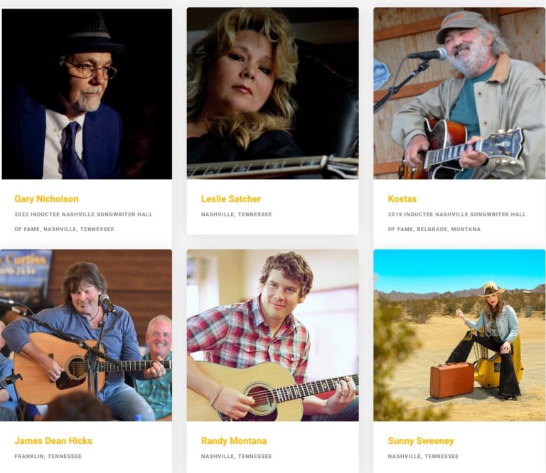 Red Lodge Songwriter Festival Celebrating Song Lively Times