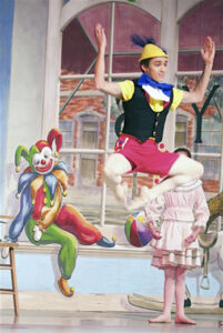 Barry Molina dances the title role in Yellowstone Ballet's 2010 premiere of the original ballet, Pinocchio. 