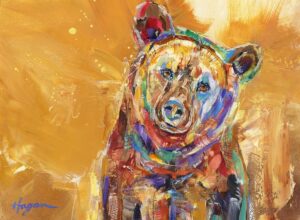 Carol Hagan's "Baby Bear" is just one of the amazing artworks up for bid in this year's Art in the Beartooths benefit auction for the Carbon County Arts Guild and Depot Gallery.