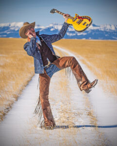 Among Wylie Gustafson's many talents is yodeling. 