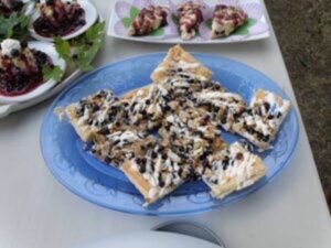 Huckleberry baked goods