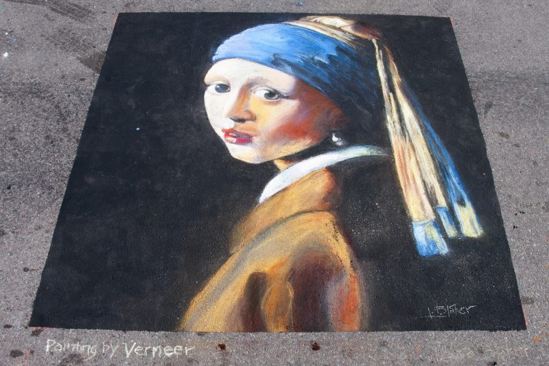 Laura Blaker reproduced Vermeer’s 