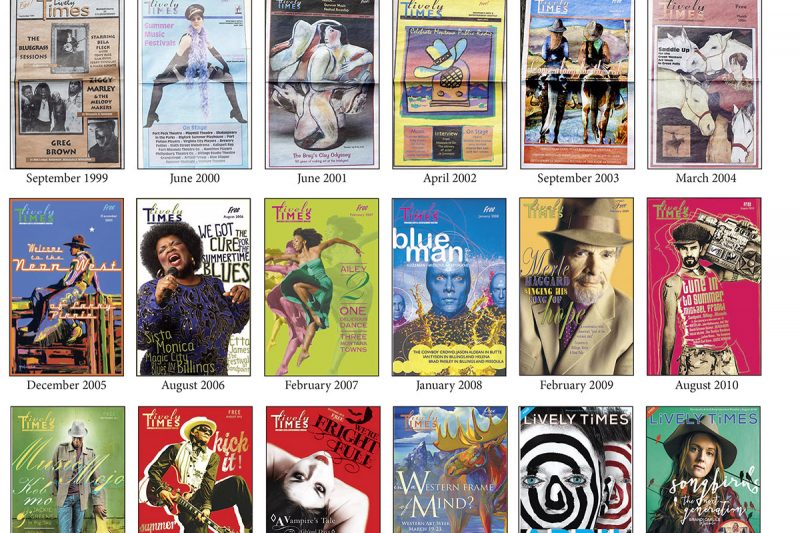 Looking back at 24 years of Lively covers, designed by Tish Herries, Oren Connell and Alisha Bynum.