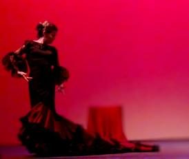 Flamenco Montana performs as part of First Night's dance showcase. 