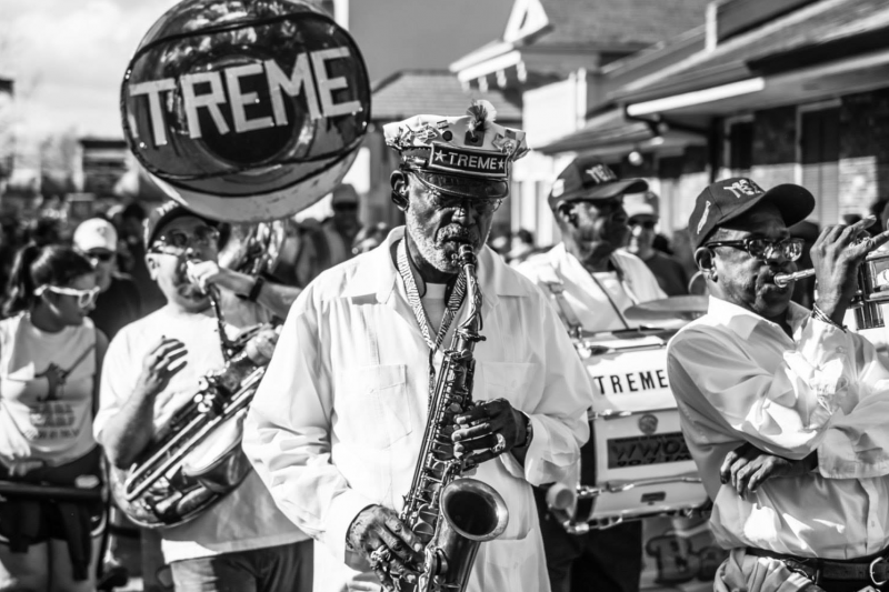 Treme Brass Band bring an authentic New Orleans flavor to the Montana Folk Fest.