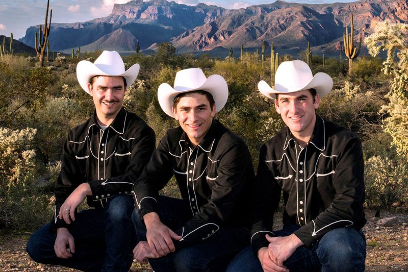 The High Country Cowboys brings smooth country harmonies and a yodel or two of RIDE.