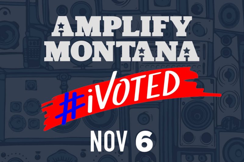 Amplify Montana promotes voter turnout with free concerts. 