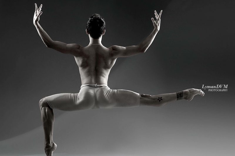 Stunning Cuba-born ballet dancer Jorge Barani performs in the Ballet Beyond Borders Gala. 