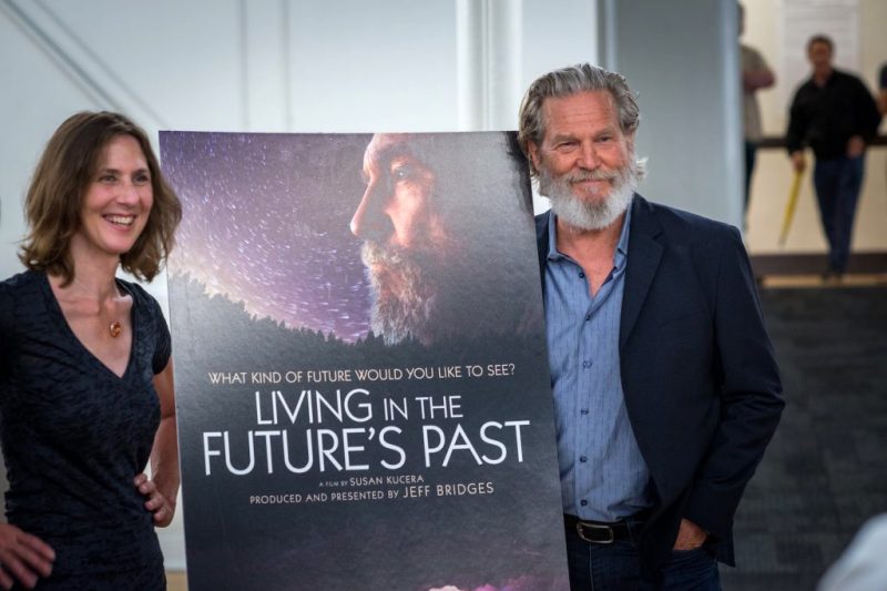 Beth Ann Kennedy, Artistic Managing Director, with actor Jeff Bridges at last year's festival. 
