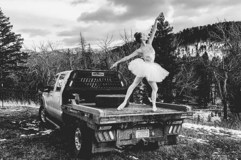 Rancher and ballerina Annie Valle dances the coveted role of the Sugarplum Fairy in Yellowstone Ballet's Nutcracker.