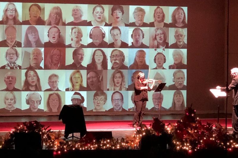 The Missoula Symphony Virtual Choir, led by Dean Peterson, chimes in on season favorites. 