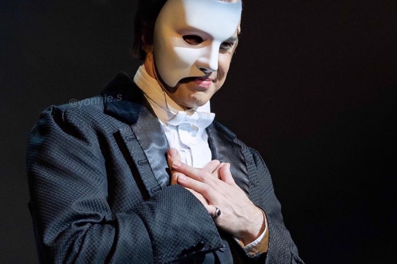 Michael Gillis performed the title role in the World Tour of “Phantom of the Opera.
