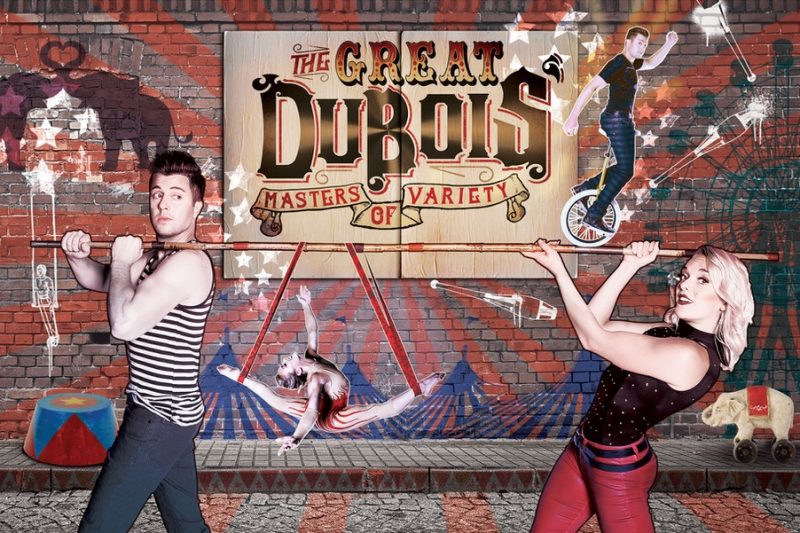 Two-person circus The Great Dubois is part of Warren Miller PAC's fall season. 