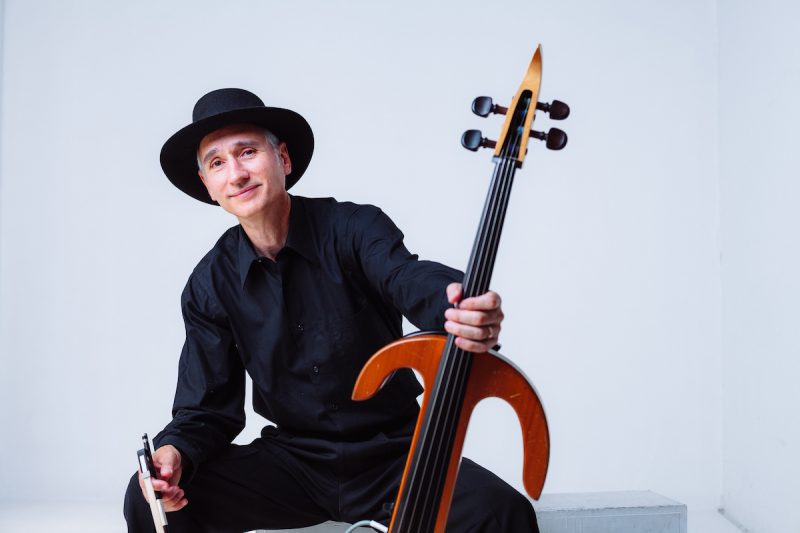 CelloBop musician and composer Gideon Freudmann accompanies 