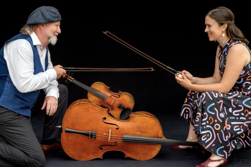 Alasdair Fraser, the “Michael Jordan of fiddling,” joins renowned cellist Natalie Haas on the Myrna Loy stage Nov. 8.