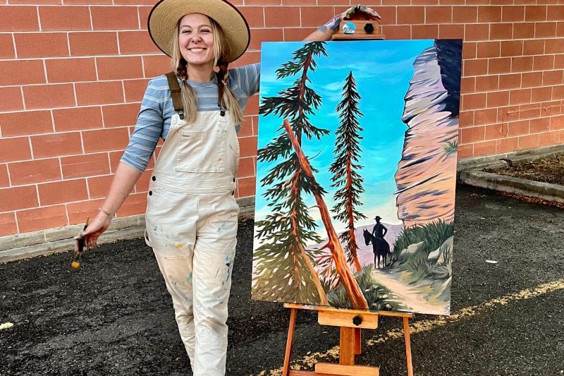 Bozeman Spring MADE fair: Alyssa Shaw, owner of Hikingbird Creative, is an artist and outdoor enthusiast based in Bozeman.
