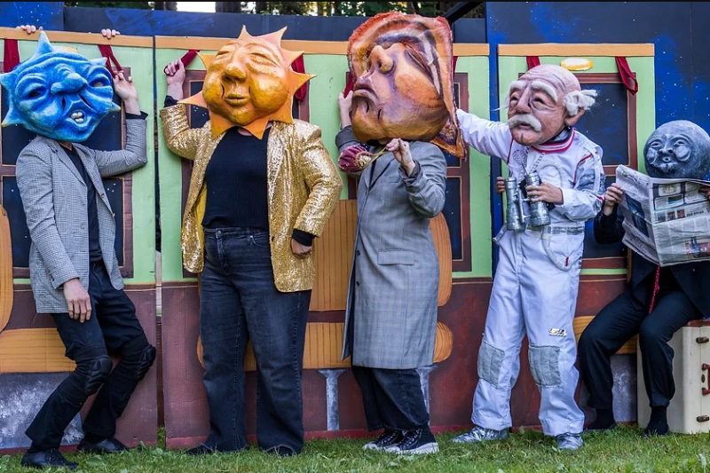 Explore mysterious dimensions and witness feats of cardboard manipulation as you embark on this giant puppet voyage into the hidden universe with String and Shadow Puppet Theater!