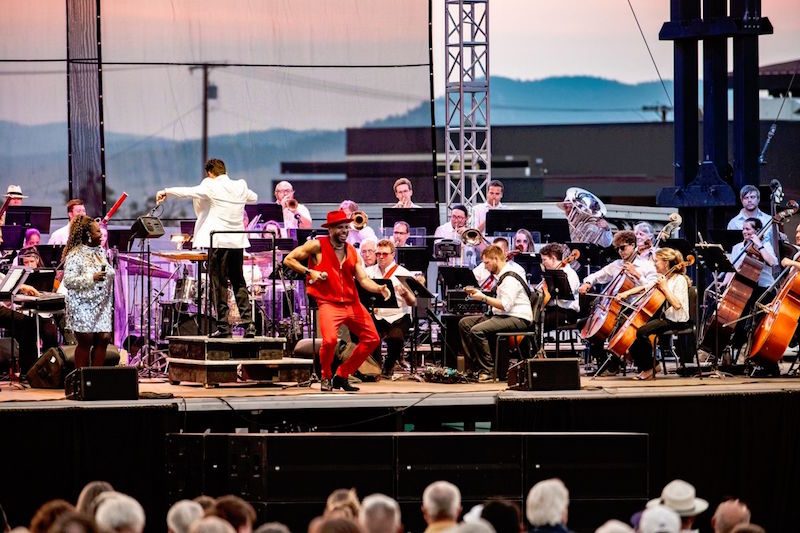 Performance at  Symphony Under the Stars