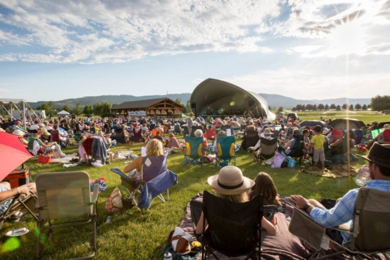 Glacier Symphony Night at Rebecca Farm